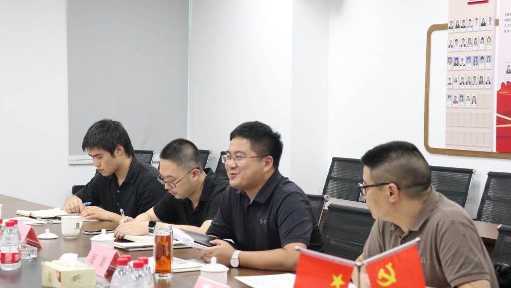 资讯完美网站 | 宁波城建投资集团有限公司党委委员、副总经理周原一行莅临科信调研指导